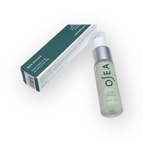 new OSEA ᯾ Algae Seaweed Radiance Ocean Cleanser ᯾ Luxe Travel Glass Jar ᯾ Boxed - Picture 12 of 16